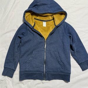 Kids Lined Hoodie - Blue